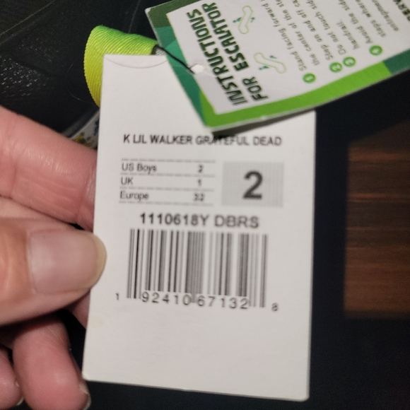 Sanuk Grateful Dead Kids Shoes size 2 - Picture 6 of 6